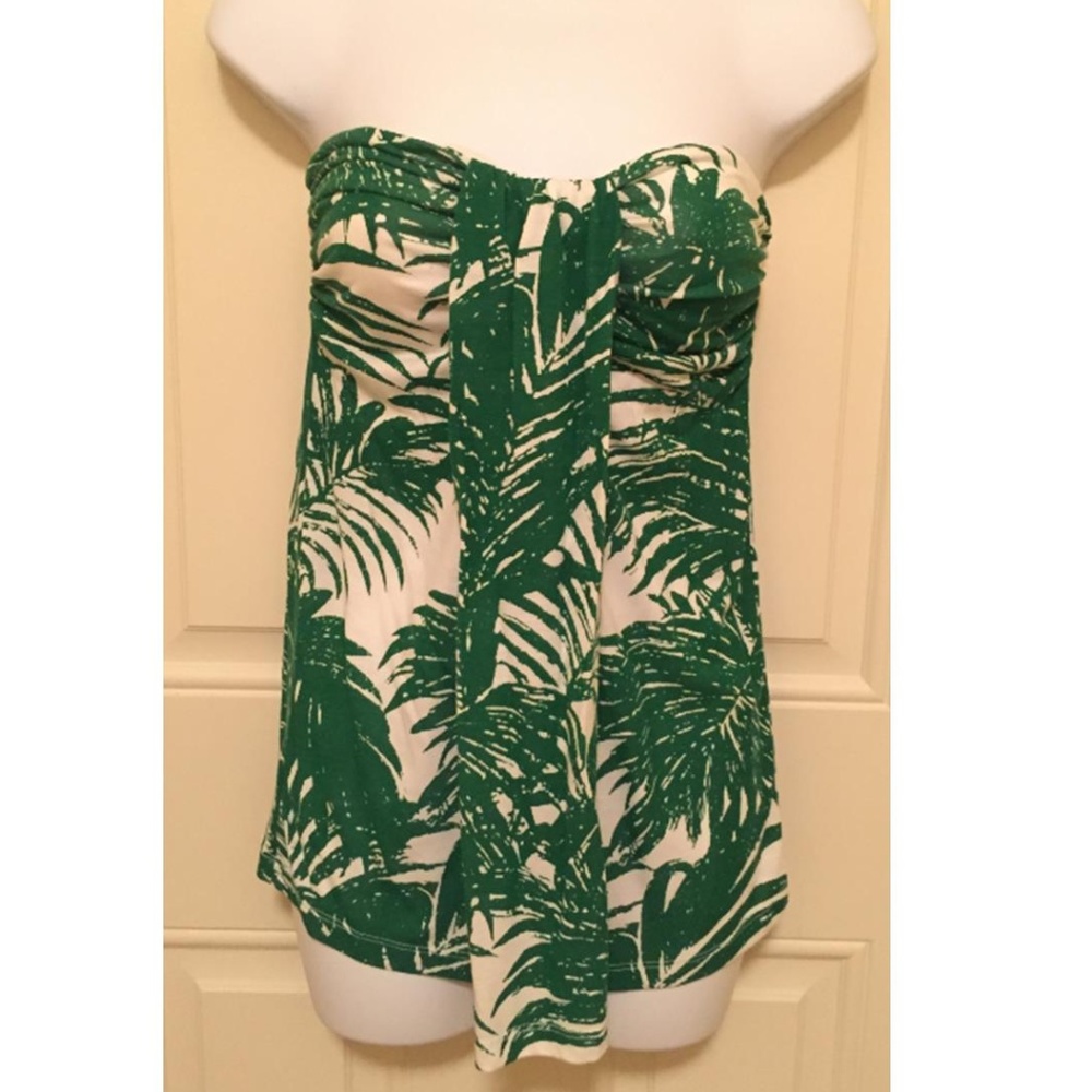 NWT - Flowy Hawaiian Print Tube Top